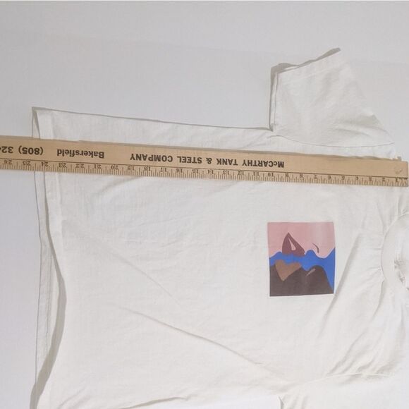 Obey Lips Graphic Crewneck T-shirt White Size Small - Picture 9 of 9